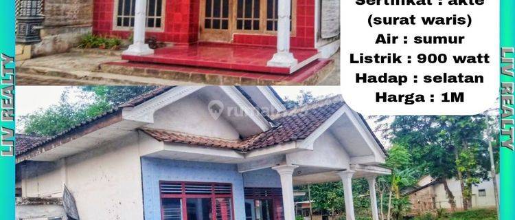 Dijual rumah bangunan kokoh, lahan depan rumah luas 1