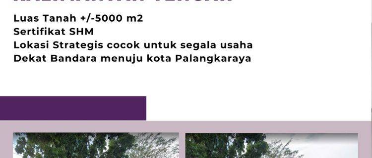 Tanah Siap Bagus,strategis Cocok Utk Usaha Dan Kantor di Kalimantan Tengah 1
