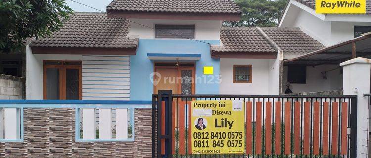 Rumah Sewa Siap Huni 1 Lantai di Telaga Mediterania Citra Raya 1