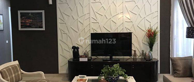 Dijual cepat rumah baru,mewah, fullfurnish diBSD dekat Aeon mall 1