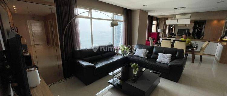 dijual cepat dan murah apartment pantai mutiara 3 BR full furnished view sea and city