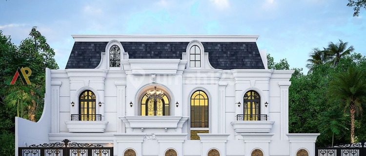 Luxurious New American Classic House in Jatipadang, South Jakarta 1