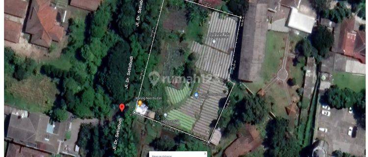 Dijual Tanah Kosong, Harga Dibawah Njop, Lokasi Premium, Di Mainroad Jln Setiabudhi Bandung 1