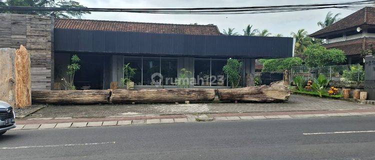 Dijual Tanah Jln Utama Ubud Central Harga Nego  1