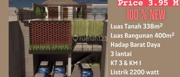 Rumah di sayap Dago 3 Lantai HGB Baru cocok untuk usaha 1