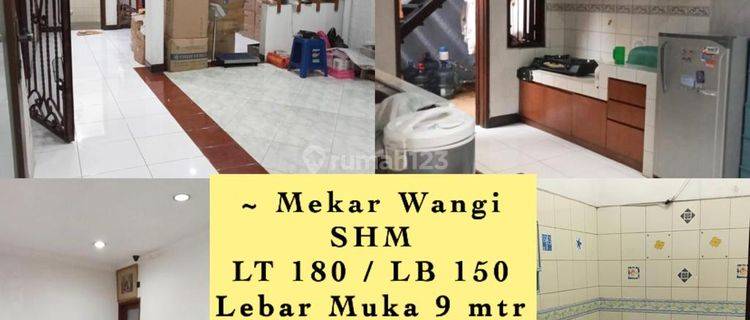 Rumah di Mekar Wangi Siap Huni Bagus SHM 1