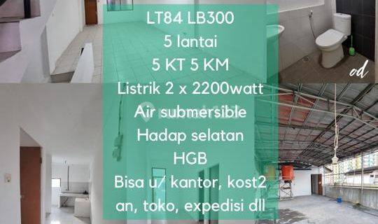Ruko 5 lantai di Cihampelas Bagus HGB Strategis 1