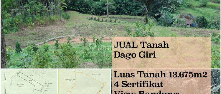 Dijual Tanah kavling di Dago giri 13675 m² 1