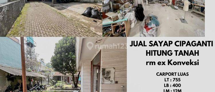 Rumah x konveksi hitung tanah sayap Cipaganti  1