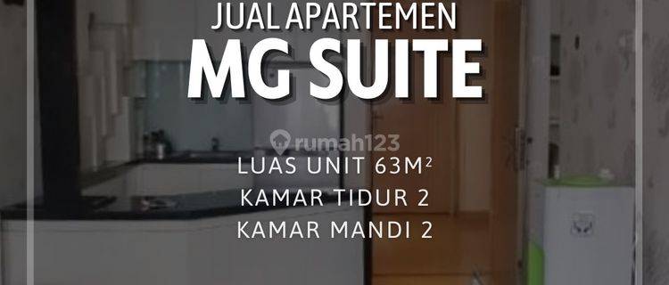 Dijual Apartemen Mg Suite 2 BR Murah di Gajahmada Semarang 1