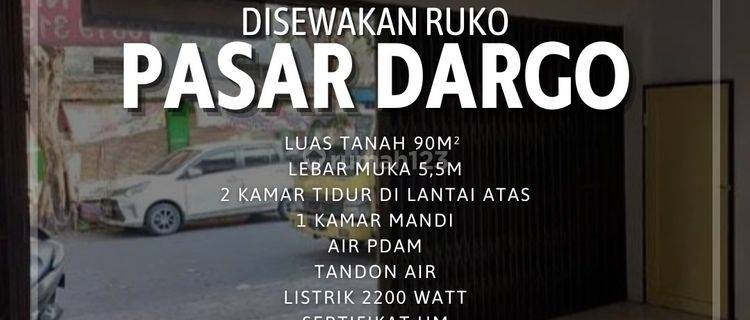 Disewakan Ruko Murah 1.5 Lantai di Pasar Dargo Semarang Timur 1