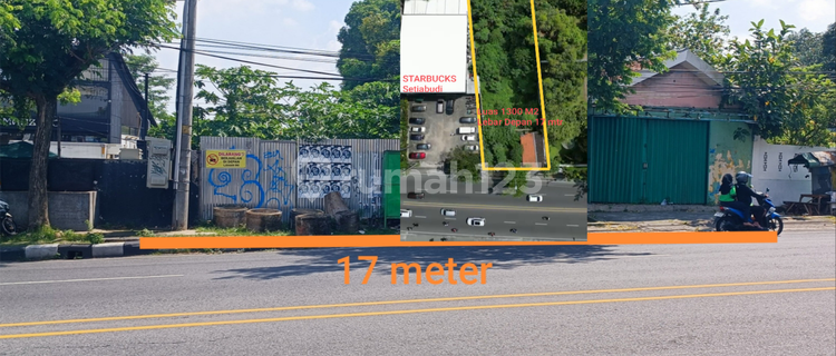 Tanah Premium Super Strategis Jl. Setiabudi Ngesrep Banyumanik 1