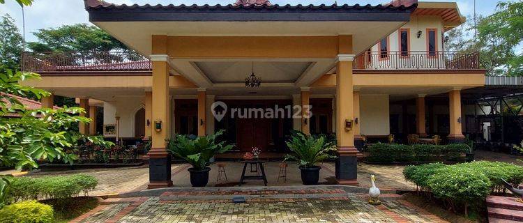 Jual Rumah Luas dan Sejuk ada Pendopo Joglo dan 7 kios di Cibarusah Cikarang 1