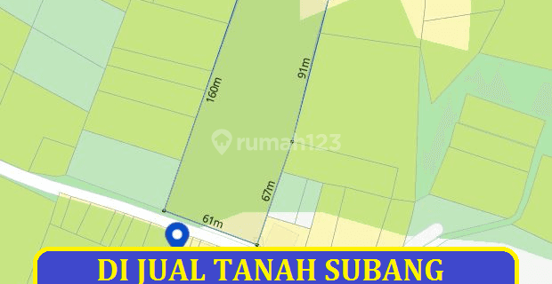 di Jual Tanah 1 Hektar Kalijati Subang Jawa Barat 1