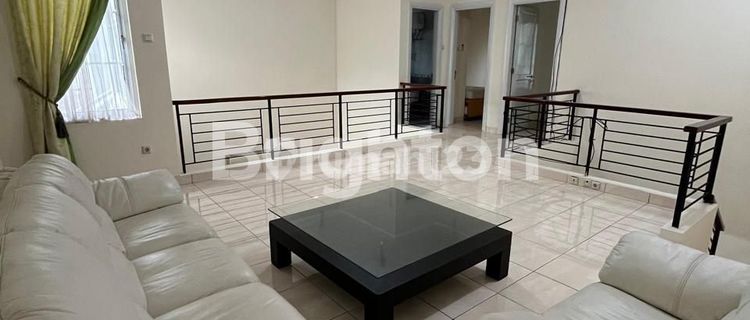 SPACIOUS SEMI-FURNISHED LUXURY HOUSE IN THE FAVORITE CLUSTER OF CIBUBUR TOURISM CITY, BOGOR 1