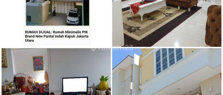 Jual rumah di di Pantai indah kapuk 1