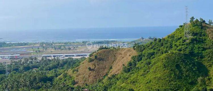 Si jual tanah view di kita mandalika lombok tengah 1