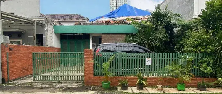 Rumah Hitung Tanah Area Premium Guntur, Setiabudi, Akses Jln Lebar 1