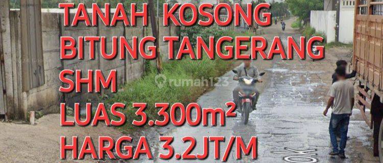 Tanah komersial bitung tangerang 1