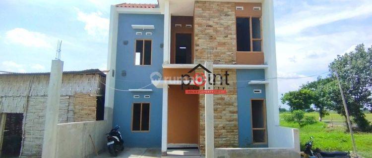 Rumah Cluster indent dan ready dekat Solo Baru 1