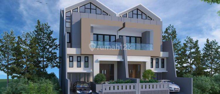 Rumah 3 Lantai Bagus Furnished SHM di Kembangan Baru, Jakarta Barat 1