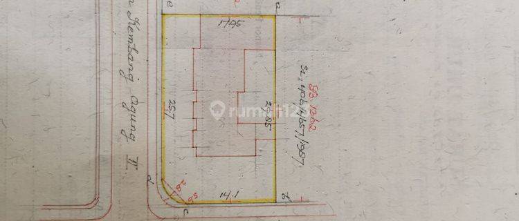 Puri Indah , Rumah 1 Lantai , Jual Hitung Tanah,puri Indah, Kebon Jeruk, Jakarta Barat. 1