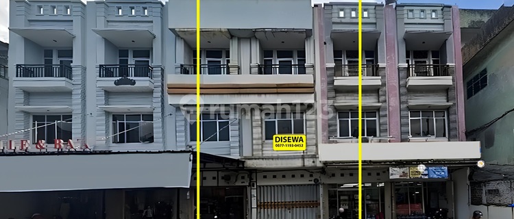 For Rent: 3-Story Shop House on Kartini Street, Tanjung Karang 1