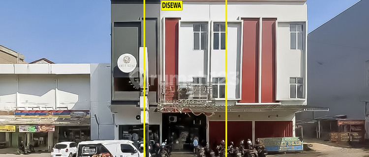 Rent 3-Story Shop House by Kemiling Roadside 1