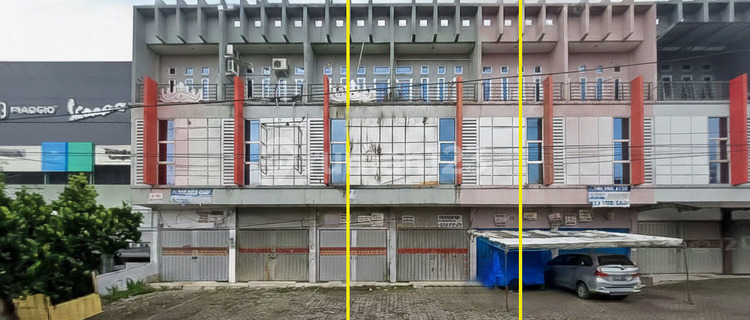 For Rent: 3-Story Shop House on Teuku Umar Street, Kedaton 1