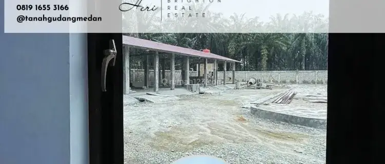 Bangunan Pabrik Baru. Dusun Tanjung, Selesai, Langkat 1