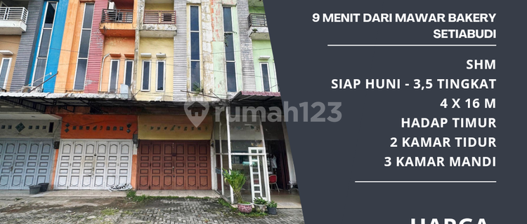Ruko Jl. Setiabudi Ujung. 9 Menit Dari Mawar Bakery, Setiabudi 1