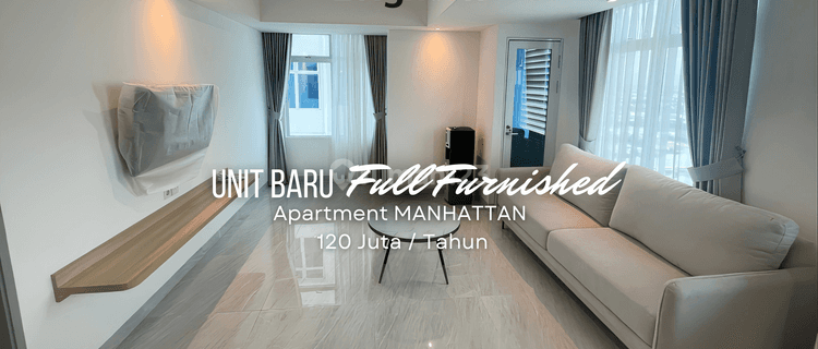 Apartment Manhattan. Full Furnished. 105 M2. City View. 2 BR 1