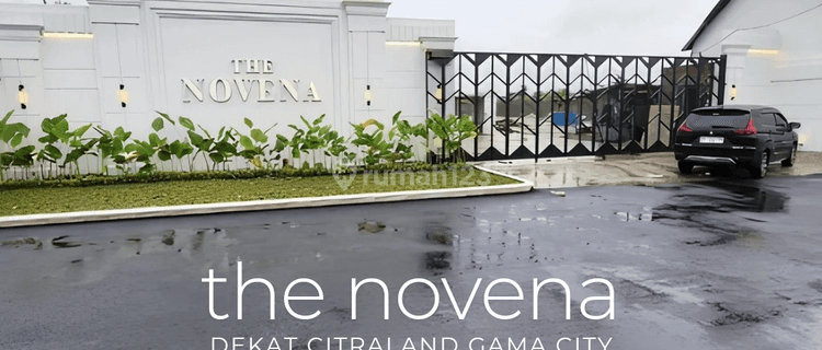 The Novena. Rumah Baru. Siap Huni. Dekat Citraland Gama City 1