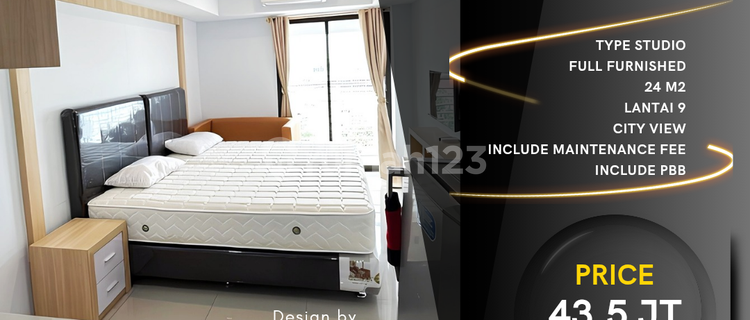 Di Sewakan. Apartment De Prima. Full Furnished. 500 M Ke UNPRI 1