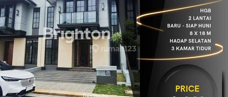 Rumah Baru. Citraland Gama City. Cluster Clarke Quay. Lebar 8 M 1