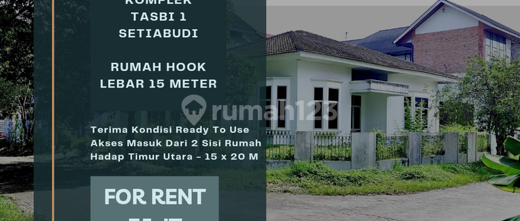 Komplek Elite Tasbi 1, Setiabudi. Posisi Hook. Lebar 15 Meter 1