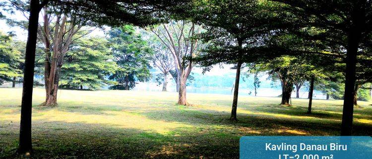 Kavling View Danay langsung hdp Timur di Danau Biru Alam Sutera 1