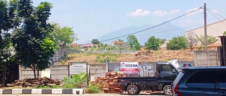 Disewakan tanah diare komersil dan pinggir jalan dekat dengan pintu tol  1