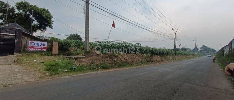 Dijual tanah pinggir jalan cocok untuk gudang, pabrik, bengkel  1