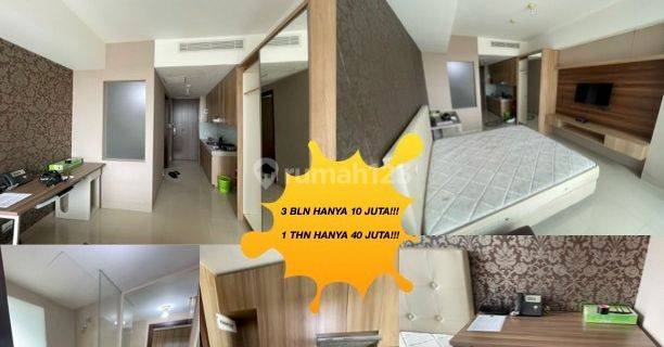 Disewakan Apartemen U residence, Furnished, bisa sewa per 3 bulan 1