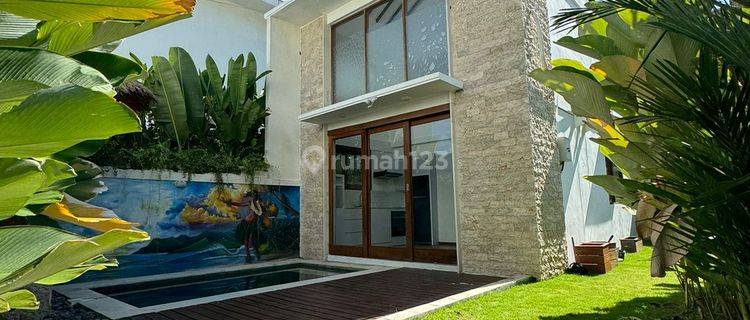 Villa Cantik Fully Furnished di Jalan Raya Tanah Barak Canggu 1