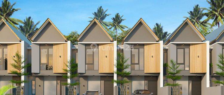 Rumah Modern Minimalis Smarthome System di Mahendradatta  1