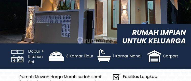 Rumah Semi Furnished Siap Huni Legalitas SHM di Klaten Utara 1