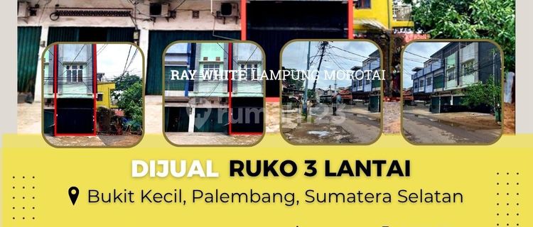 Shop house for sale in Bukit Kecil, Palembang. 1