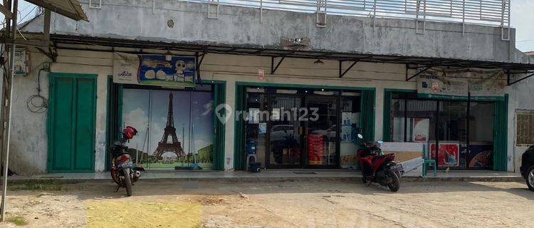 di jual tempat usaha pinggir jalan utama way halim ber 1