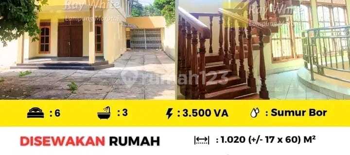 FOR RENT HOUSE LOCATED IN TELUK BETUNG UTARA, BANDAR LAMPUNG CITY 1
