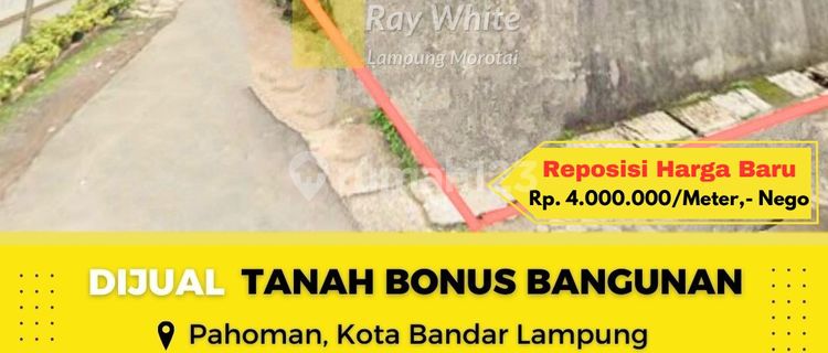 rumah murah pahoman tanjung karang pusat 1