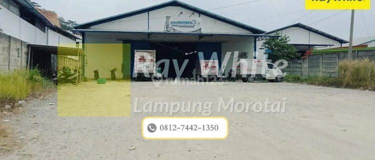 Gudang Sewa di Campang Raya Parkir Luas Bandar Lampung 1