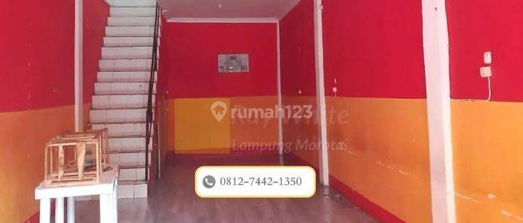 Ruko Sewa 3 Lantai Jl. Teuku Umar Kedaton Bandar Lampung 1