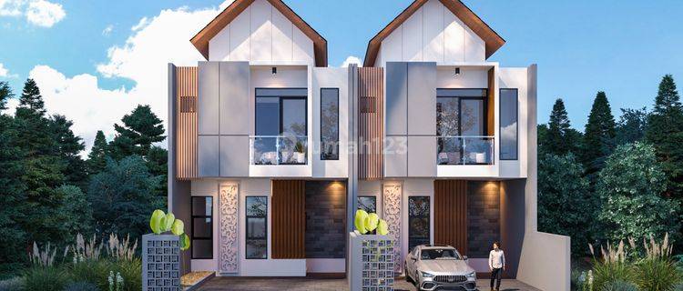 Rumah Modern Yang Luas 2 Lantai Di Renon Denpasar 1